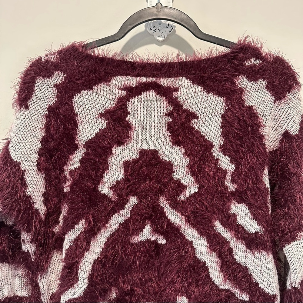 Vero Moda Burgundy Tiger Sweater - Picture 8 of 15